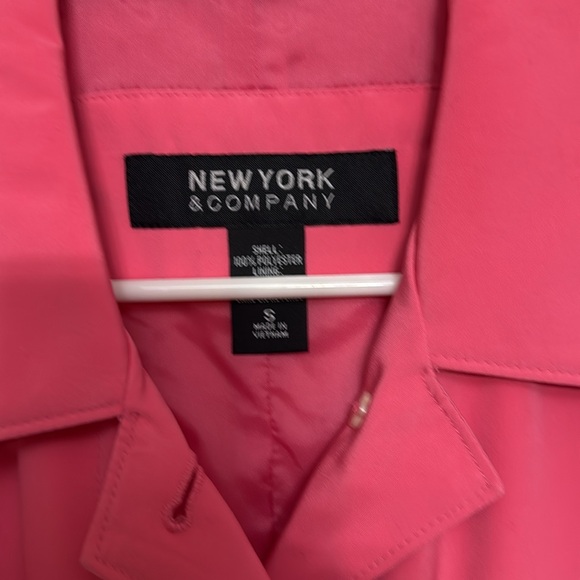 New York and company, trench coat, Sz small - Picture 3 of 3